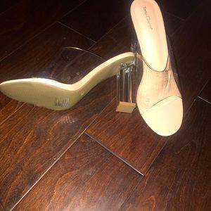 Clear High Heel